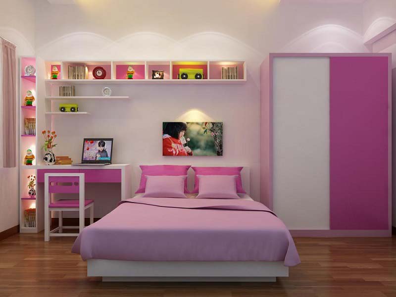 Ý tưởng thiết kế phòng ngủ cho bé gái