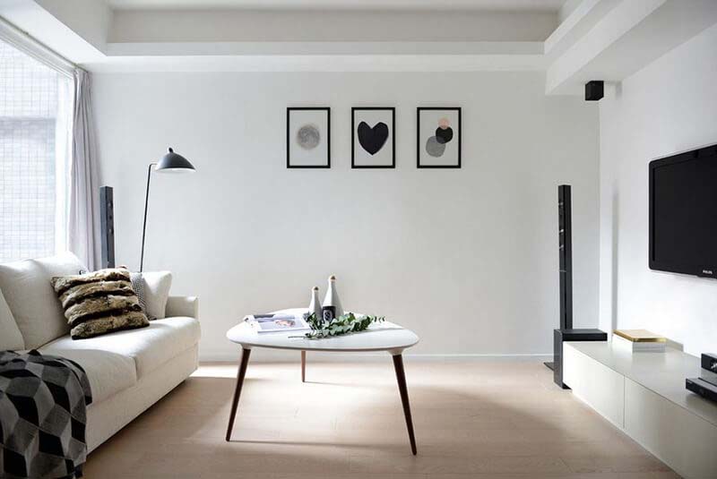 Phong cách tối giản Minimalism trong nội thất nhà ở căn hộ