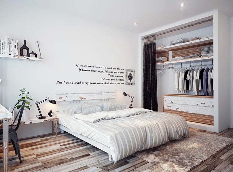 Phòng ngủ phong cách Scandinavia